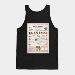 Fractions art Tank Top